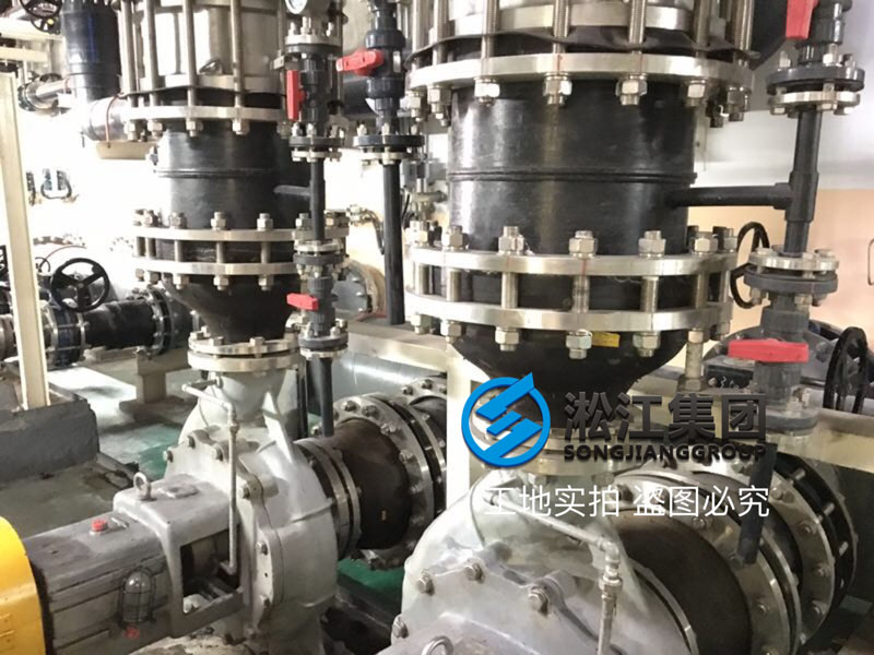 【使用現(xiàn)場(chǎng)】EPDM異徑橡膠接頭安裝在昆山三星機(jī)電