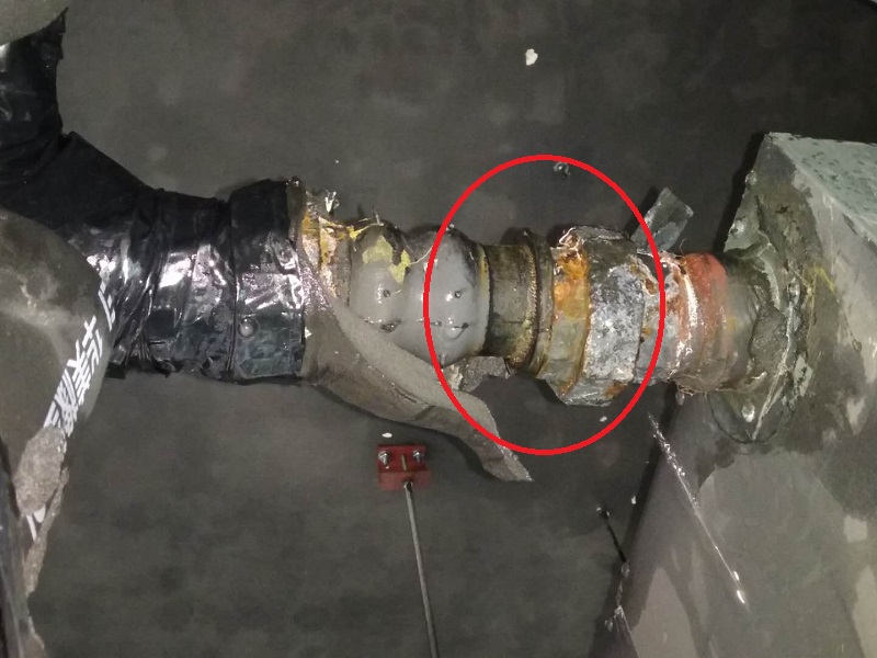 絲扣橡膠接頭拉出來了怎么辦？